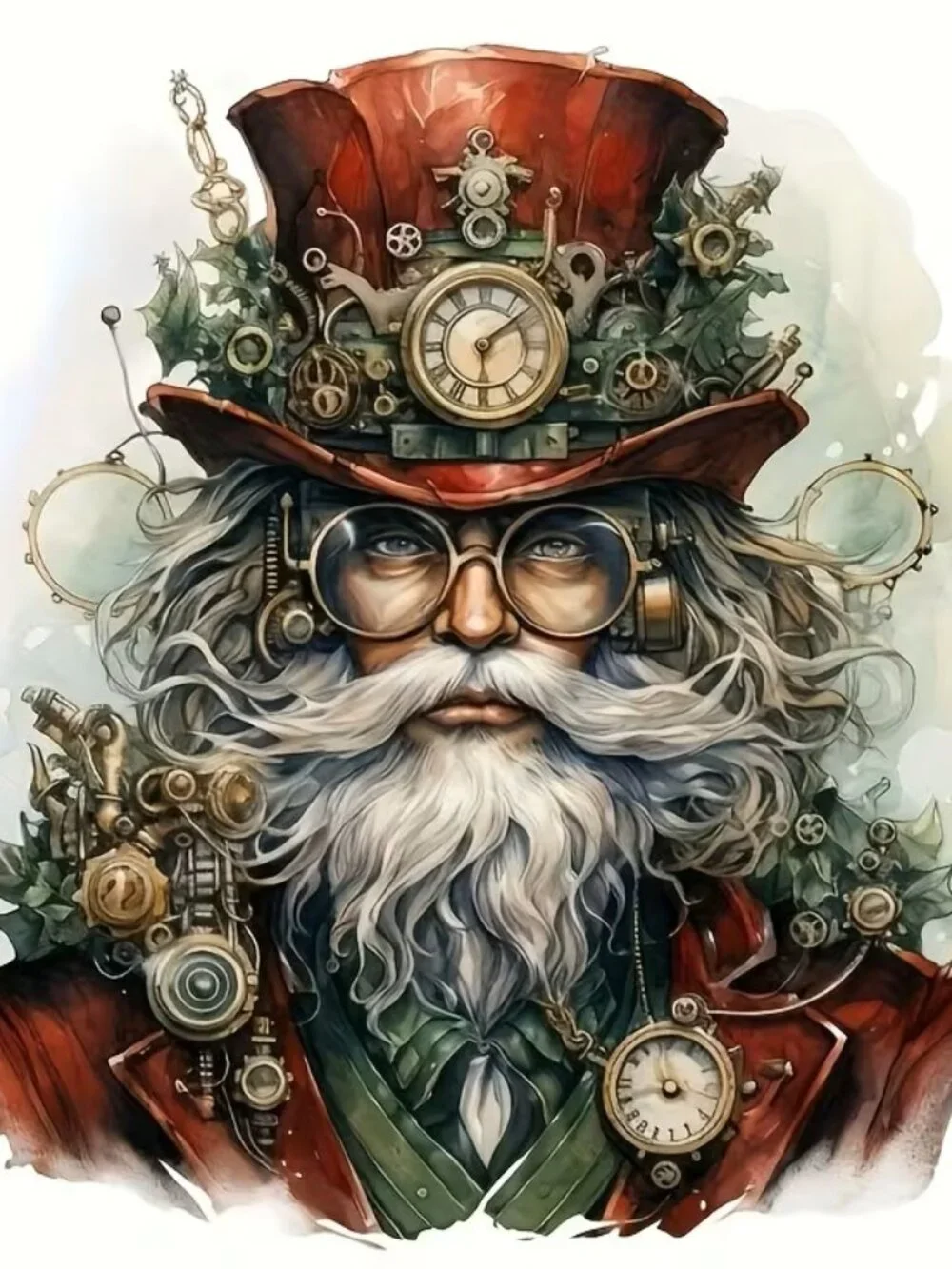 Steampunk-Inspired Diamond Painting Kit